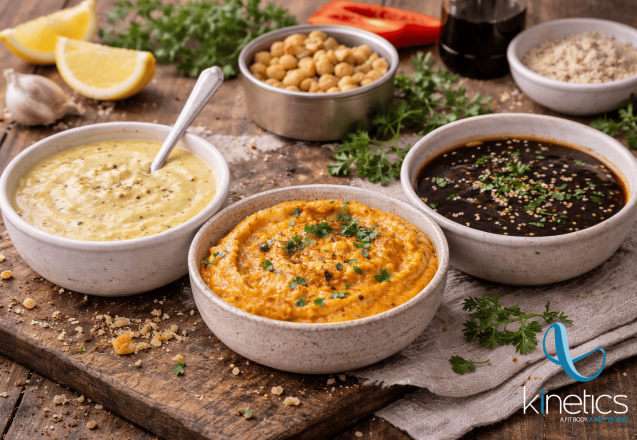 3 Healthy, Flavor-packed Sauces to boost any dish (Vegan / Vegetarian)