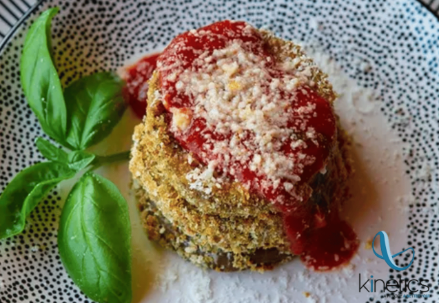 Crispy Eggplant Stacks